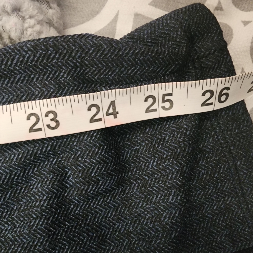 Athleta Herringbone Textured Leggings High Rise Ankle Slit Gray XS Style 353504 - Picture 11 of 11